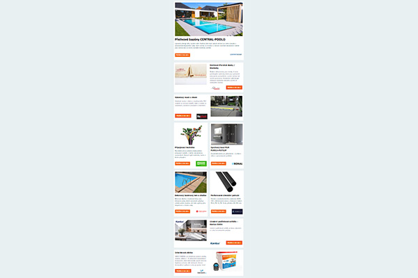 Přelivové bazény CENTRAL-POOL®: Elegance a inovace pro moderní plavecké zážitky