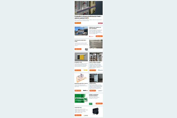Bezpečné a promyšlené stavby: novinky týdne + odborný webinář HILTI