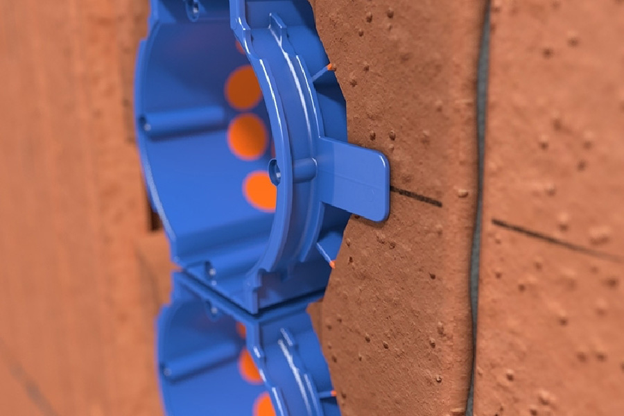 Instalace pod omítku