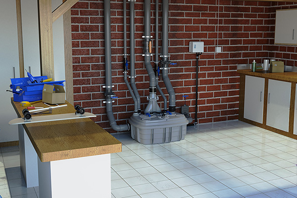 Centrální přečerpávací stanice Sanicubic VX