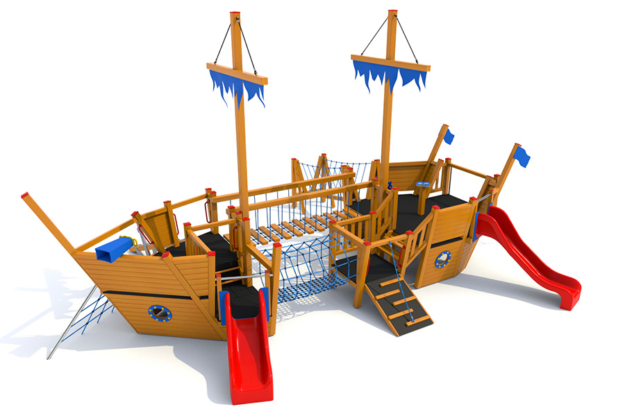 Herní sestavy se skluzavkou