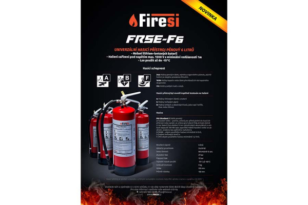 Univerzální hasicí přístroj pěnový FRSE-F6