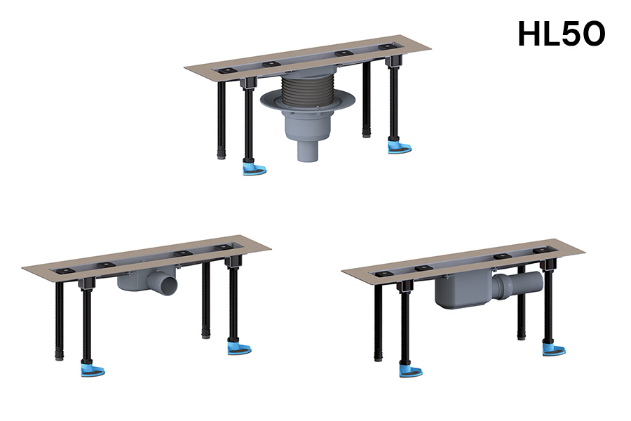 Systémová řešení pro bezbariérové sprchy