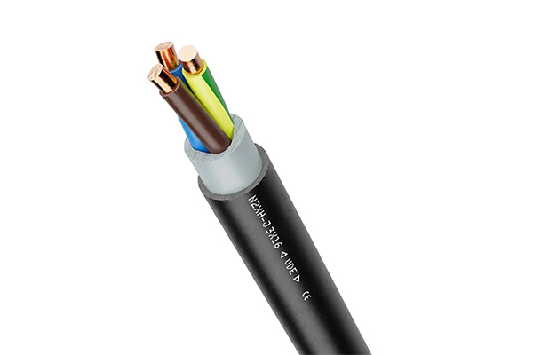 Infrastrukturní bezhalogenový kabel N2XH