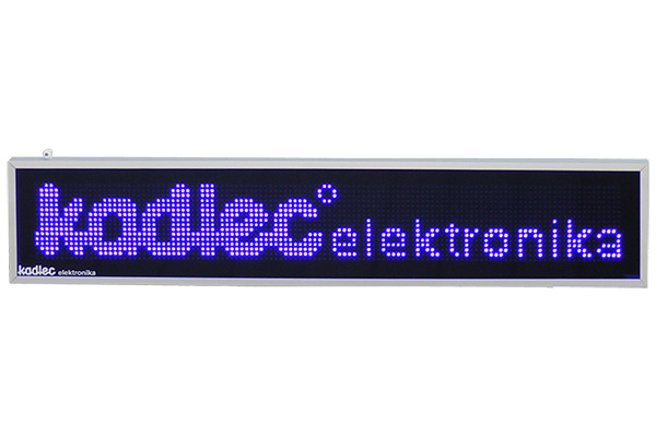 Číslicové, textové a grafické LED panely