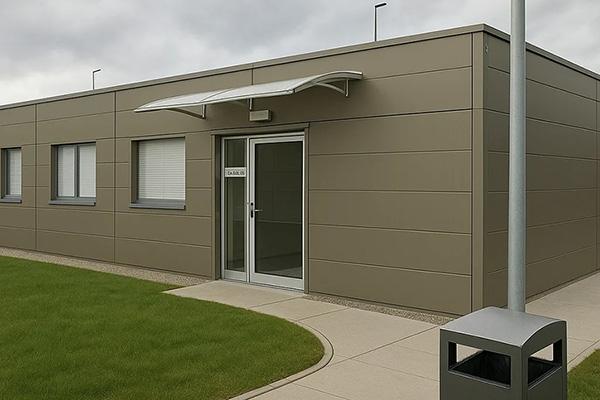 Kanceláře z obytných modulů