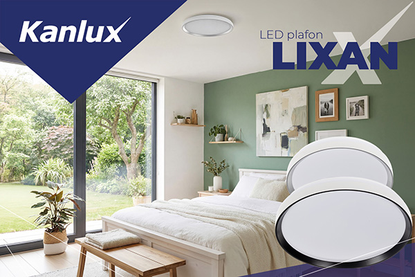 Kanlux LIXAN LED – plafon se stmíváním i CCT