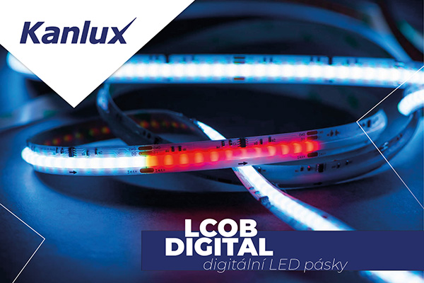 LED pásky Kanlux LCOB DIGITAL