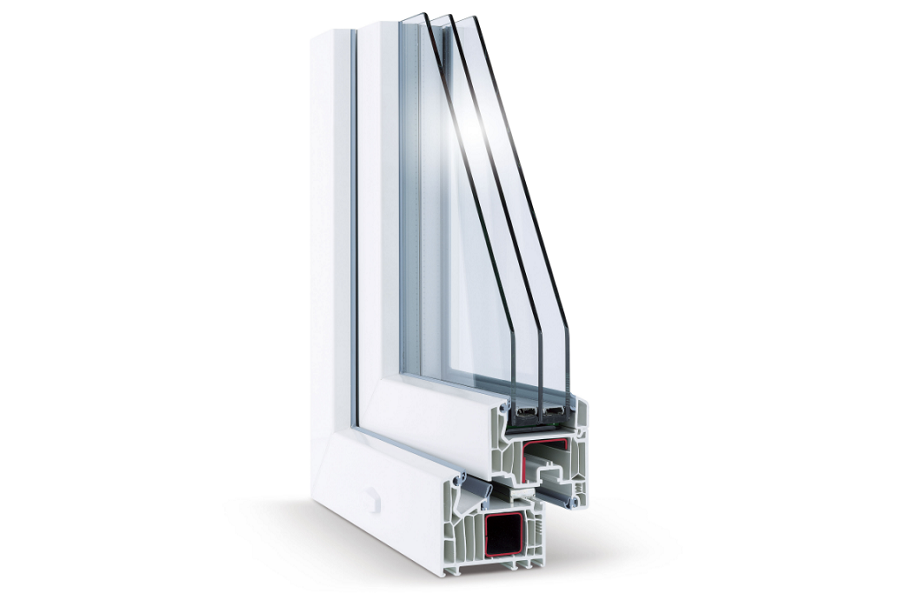 Plastový profil VEKA SOFTLINE 82MD/7K