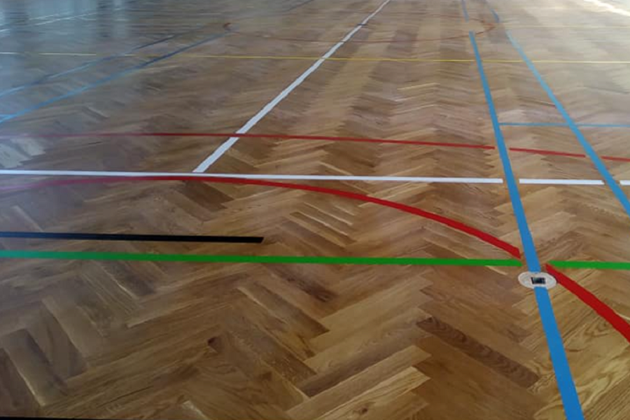 Masivní parketa na roštu Elastic
