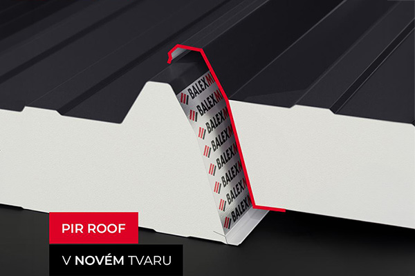 PIR ROOF se šikmým zámkem