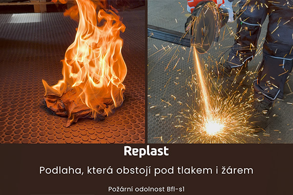 Podlaha, která obstojí pod tlakem i žárem