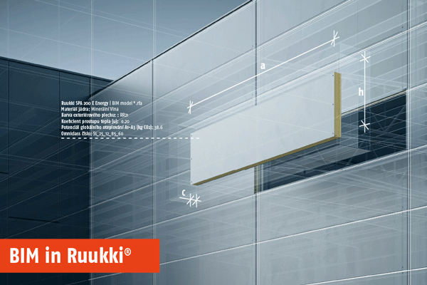 Snadnější tvorba návrhů s BIM modely Ruukki