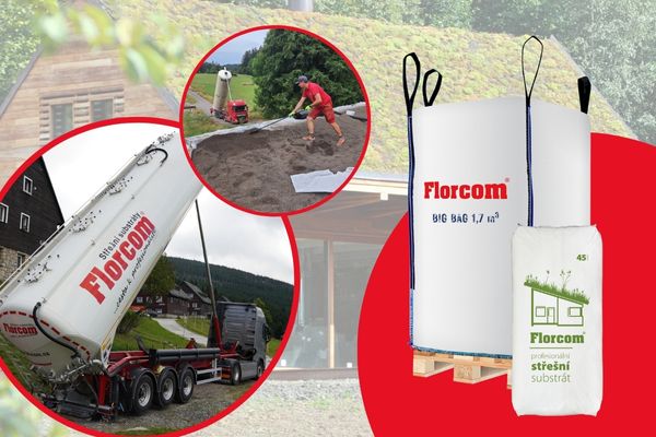 Střešní substrát extenzivní – SSE