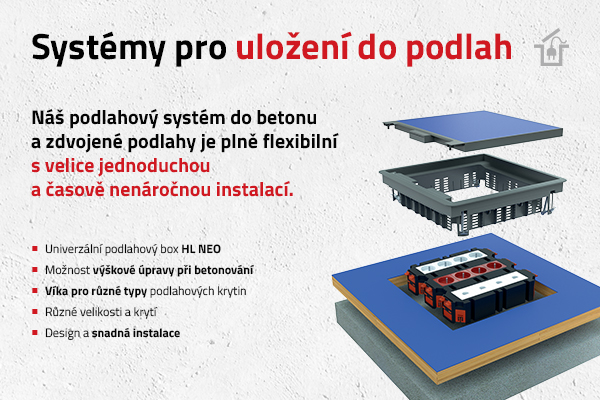 Systémy pro uložení do podlah