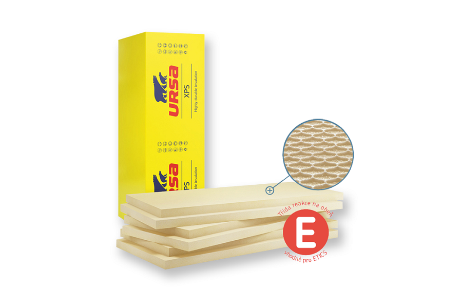 Izolace z extrudovaného polystyrenu URSA XPS N-III-PZ-I