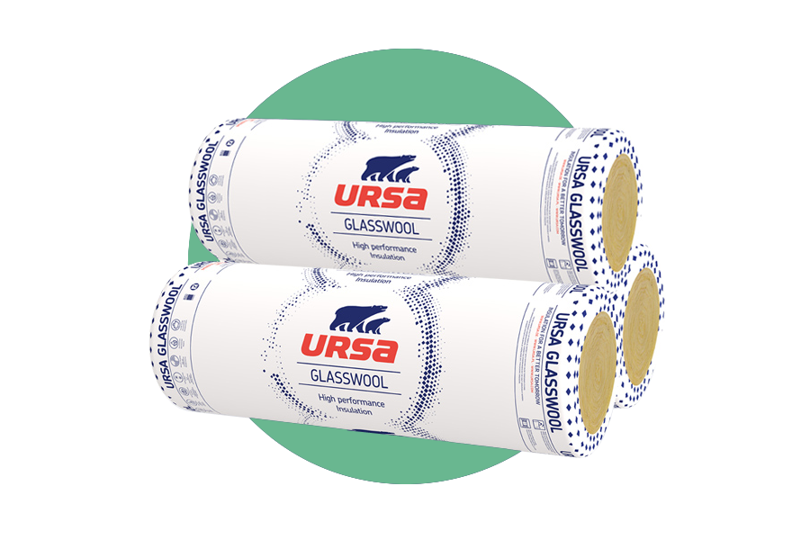 Minerální izolace URSA GLASSWOOL
