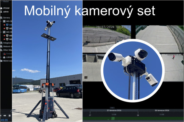 XDV-G500 – mobilný kamerový set